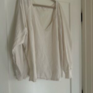 Carly Jean Los Angeles Soft Cream Top